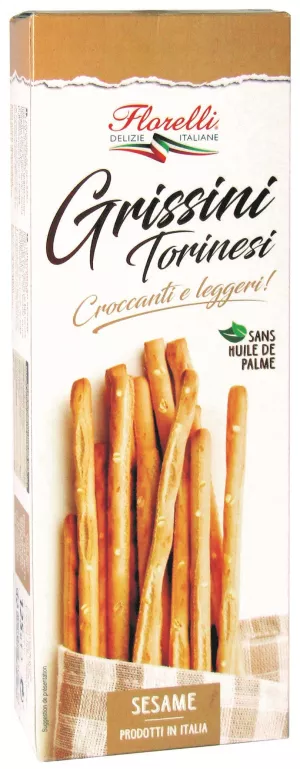 Gressins Torinese Với Mè 125g - Florelli