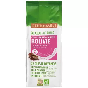 250g Cafe Moulu Bolivie Bio