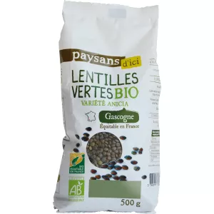 Vrte Gasc.bio lentils 500g