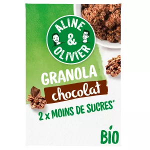 Cereali Granola Al Cioccolato Biologico 310g - Aline & Olivier