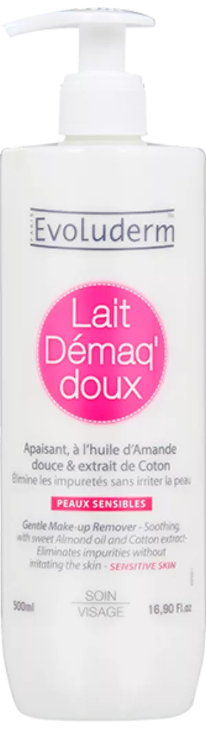 Demaquillant Peaux Sensibles 500ml - EVOLUDERM