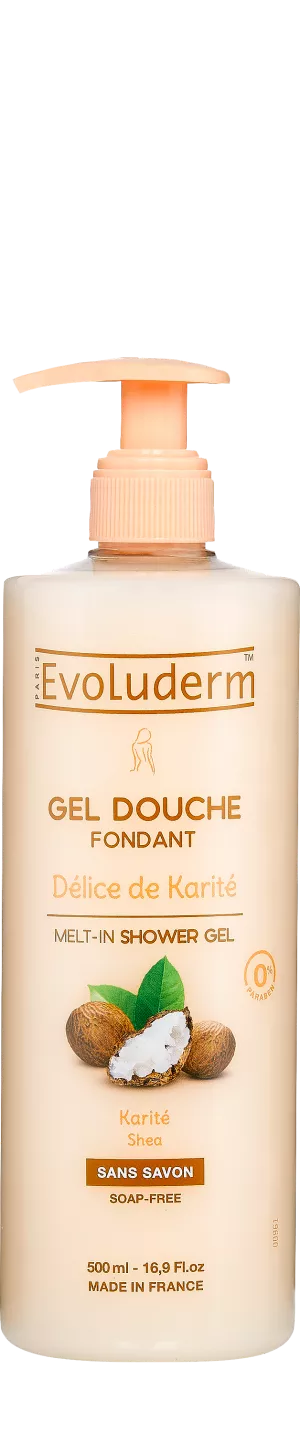 シャワージェル デリス シア 500ml - Evoluderm