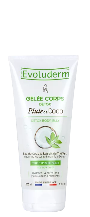Kokosnuss-Regen-Körpergelee 200 ml - Evoluderm