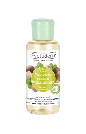 Huile De Beauté Protectrice à L’huile De Macadamia 100ml - Evoluderm