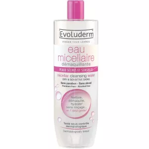 Nước tẩy trang Micellar dành cho da khô và nhạy cảm 500ml - Evoluderm