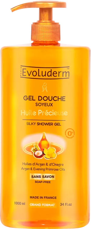 Sữa Tắm Silky Dầu Quý 1l - Evoluderm