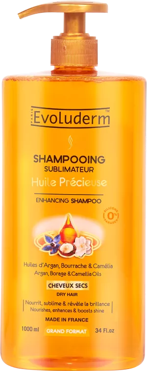 Champú Potenciador Aceite Precioso 1l - Evoluderm