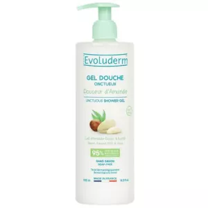 Sweet Almond Shower Gel 500ml - Evoluderm