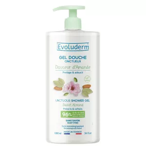 Gel tắm hương hạnh nhân ngọt ngào 1l - Evoluderm
