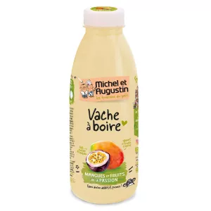 Yogurt de bebida de mango y pasión fruta 500ml - Michel Et Augustin