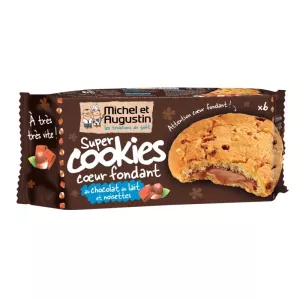 Super cookies coeur fondente 180g - MICHEL ET AUGUSTIN