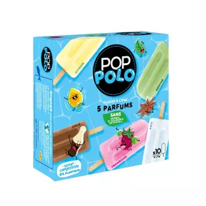 Glaces parfums assortis x10 - POP POLO