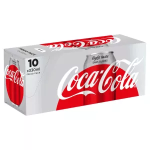 Soda en canette 10x33cl - COCA-COLA light