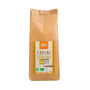 Glutenfreies Bio-Kichererbsenmehl 500 g - MON FOURNIL