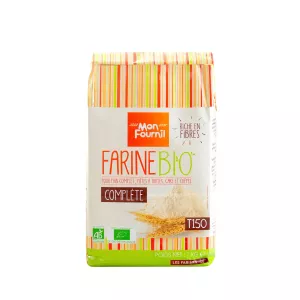 全麦面粉 T150 有机 1kg - Mon Fournil