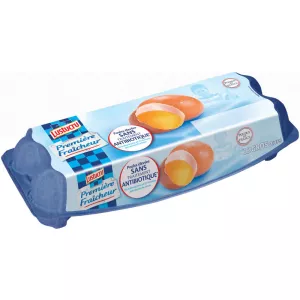 Oeufs première fraicheur X12 - LUSTUCRU
