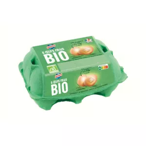 Oeufs Bio X6 Tt Cal Bte Cellul