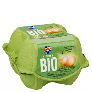 Oeufs Bio X4 Tt Calibre Bte Ce