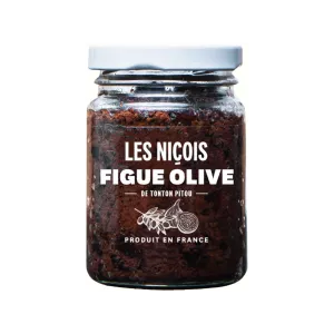Компот из инжира и оливок, 100г - LES NIÇOIS