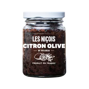 Olive lemon spread, 100g - LES NIÇOIS
