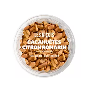 Amendoim Limão Alecrim, 110g - LES NIÇOIS