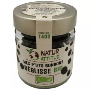 Bonbons Reglisse Bio Pot 140g
