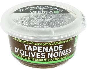 Органическая тапенада из черных оливок 100