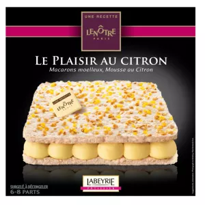 Dessert glacé citron 410g - LENÔTRE