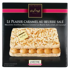 Dessert glacé au caramel beurre salé 410g - LENÔTRE