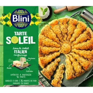 Tarte soleil italien au fromage 16parts 390g - BLINI