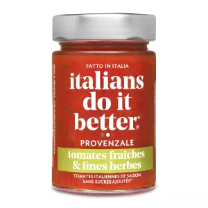 Sauce tomate et herbes Provençale 190g -  ITALIANS DO IT BETTER