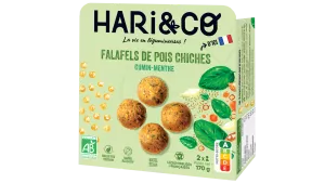 Falafels de pois chiches Bio cumin menthe 170g HARRY&CO