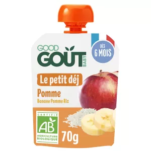 Kiamsha kinywa cha Apple 70g - GOOD GOUT