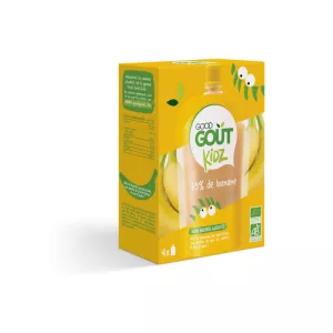 gourde banane kidz 4x90g - GOOD GOUT