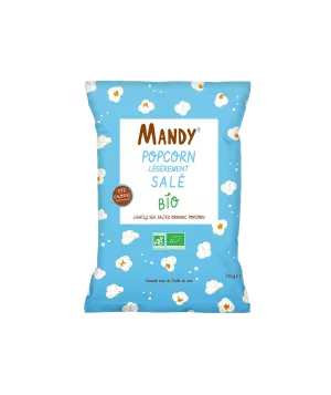 Popcorn leicht schmutzig, 70 g x10 - MANDY'