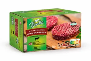 Steaks Hachés Halal 800g - Benko