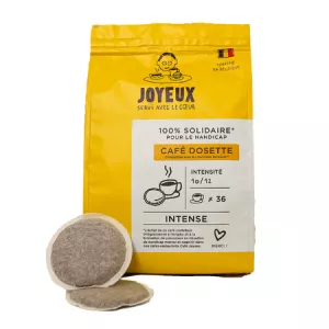 Café intense X36 dosettes - CAFE JOYEUX