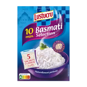 5x180g Sc Riz Basmati Lustucru