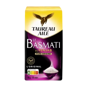 1kg Riz Basmati Penjab Ta - TAUREAU AILÉ