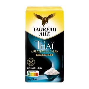 Riso Tailandese dell'Altopiano dell'Isan 1kg - Taureau Aile