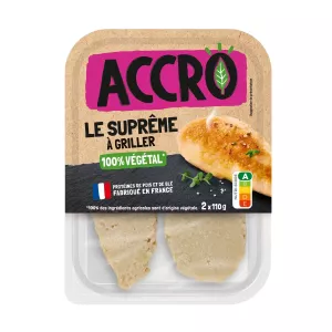 Kuu juu ya grill 100% mboga 220g - ACCRO