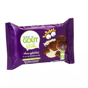 Mini Gal.riz Choc Lt 84g Bio
