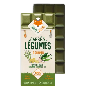 Carrée de Légumes à Cuisiner  Saveurs d'Asie, 60g - CARRES FUTES