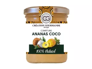 Ananas-Kokos-Marmelade 240g - Seneafood