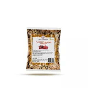 Fiori di Ibisco Secchi (bissap) Bianchi 100g - Seneafood