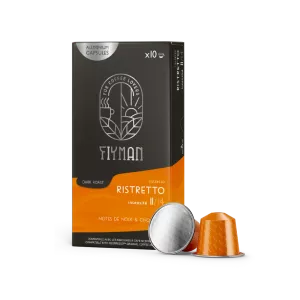 Café Ristretto X10 Capsules Nhôm tương thích Nespresso 55g