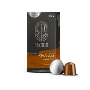 कैफ़े चॉकलेट X10 कैप्सूल एल्युमीनियम 55g संगत नेस्प्रेस्सो