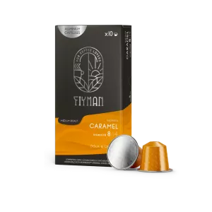 Café Caramel X10 Capsules Nhôm 55g tương thích Nespresso
