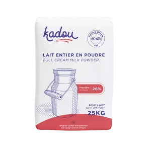 Leche Entera En Polvo 25 Kg 26% Proteína - KADOU