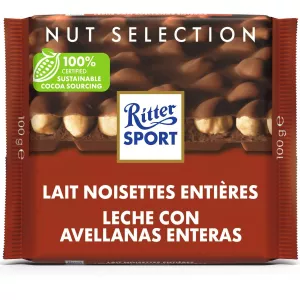 साबुत हेज़लनट दूध 100 ग्राम - Ritter Sport